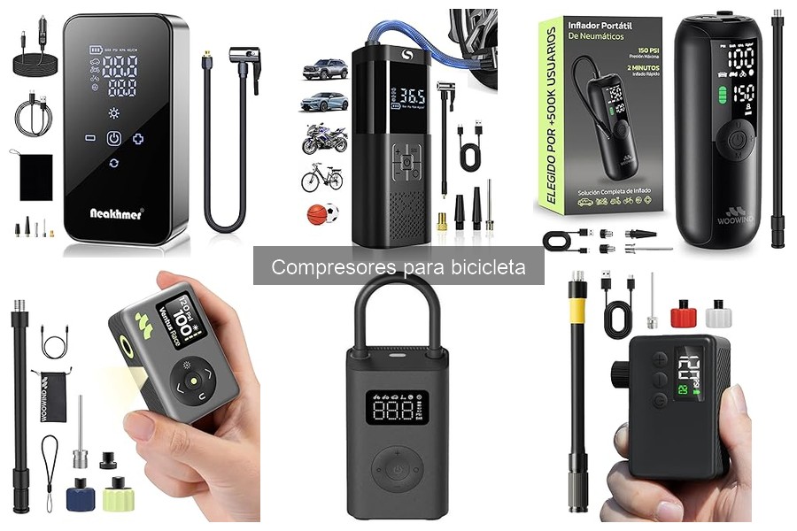 Guía de compra de compresores para bicicleta