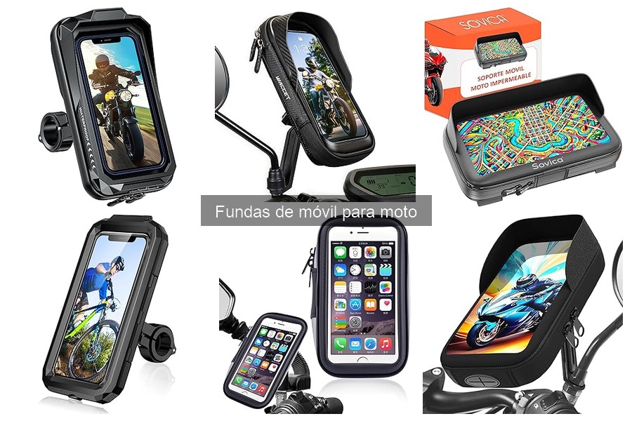 Guía de compra de fundas de móvil para moto