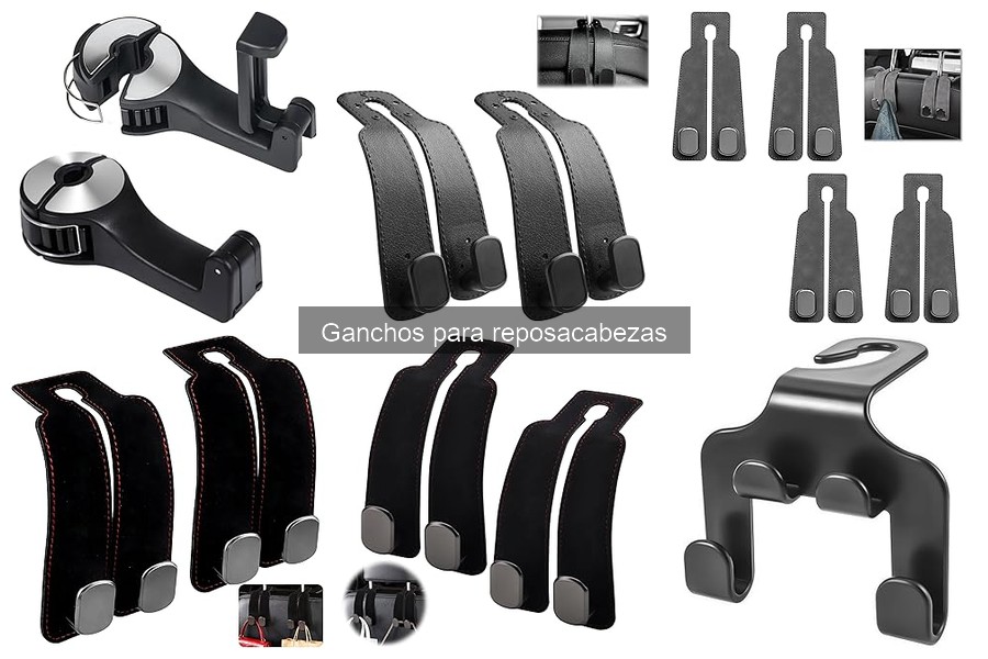 Guía de compra de ganchos para reposacabezas de coche