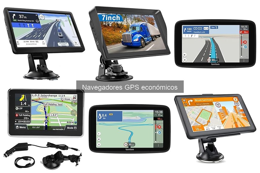 Guía de compra de navegadores GPS económicos para tu coche