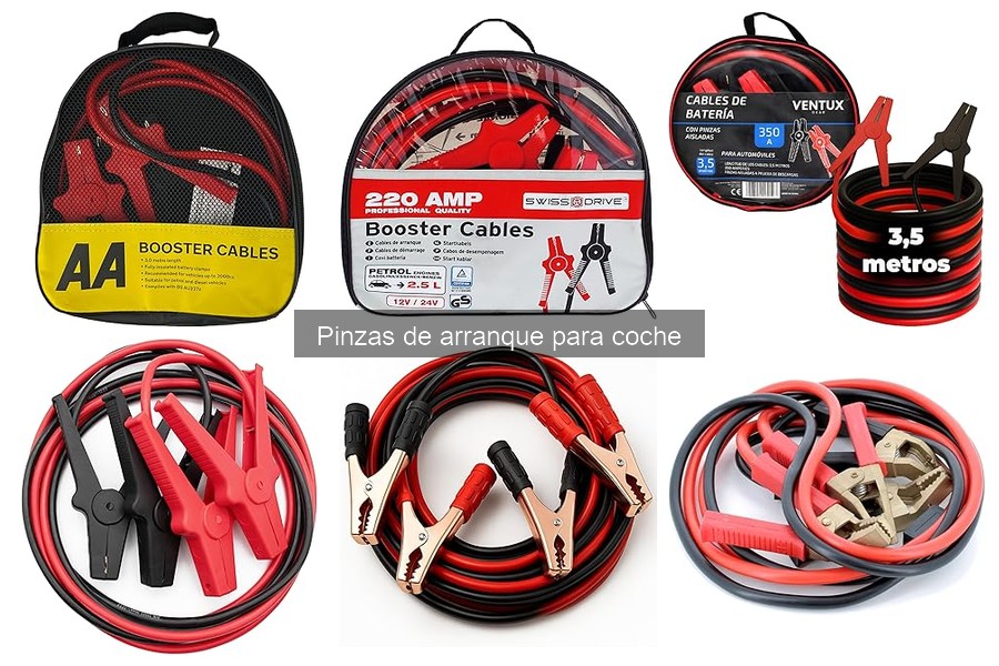 Guía de compra de pinzas de arranque para coche