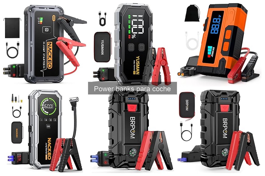 Guía de compra de power banks para coche: ¿Cuál elegir?