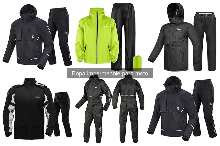 Guía de compra de ropa impermeable para moto en 2023