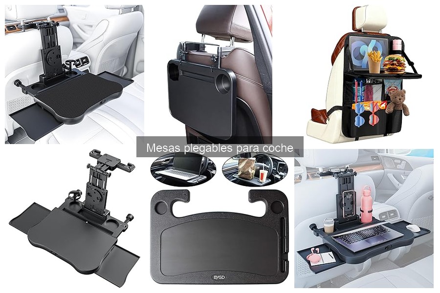 Guía de medidas para mesas plegables en coches