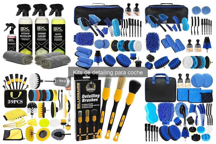 Guía de Uso: Cómo Aprovechar un Kit de Detailing para Coche