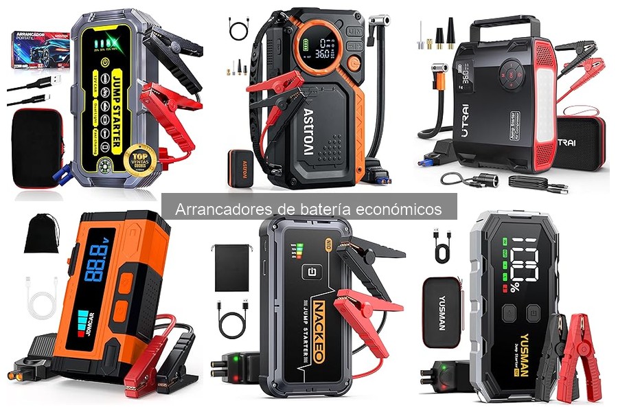Guía para Elegir Arrancadores de Batería Económicos