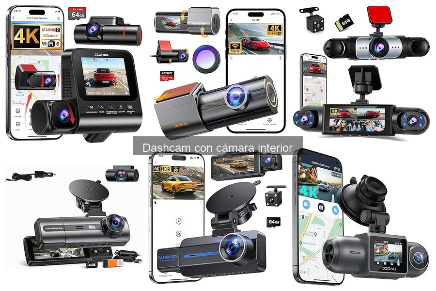 Guía para elegir la mejor dashcam con cámara interior