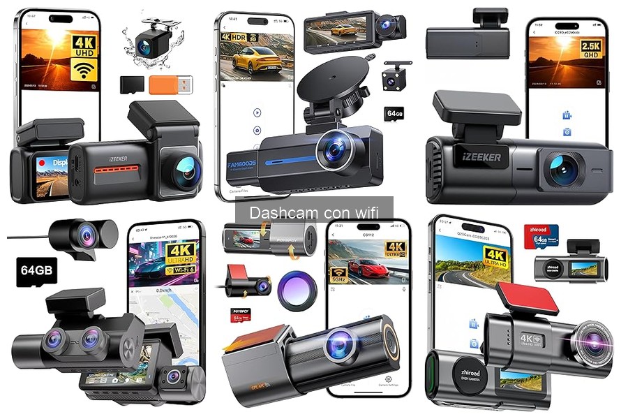 Guía para elegir la mejor Dashcam con WiFi