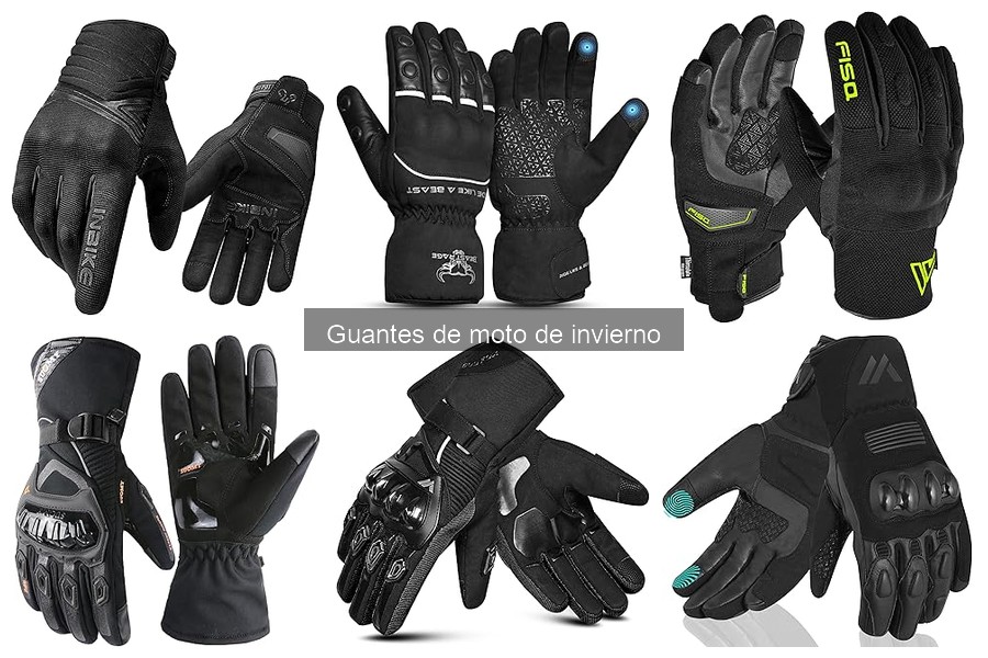 Guía para elegir la talla adecuada de guantes de moto de invierno