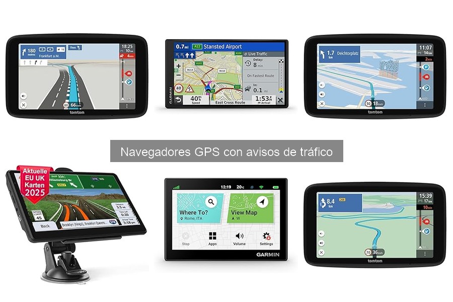 Historial de Actualizaciones de Mapas en Navegadores GPS