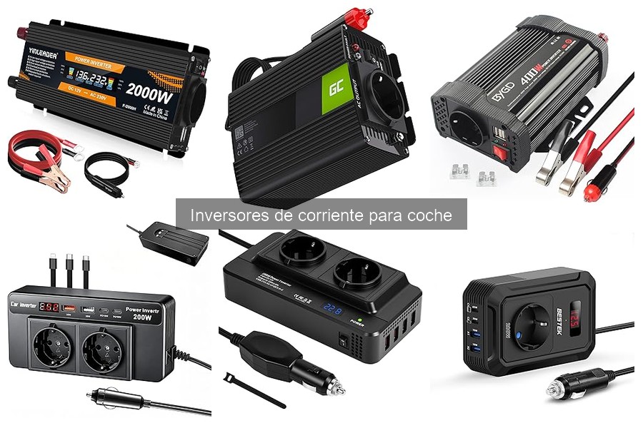 Inversores de Corriente para Coche: ¿Qué Son y Cómo Usarlos?