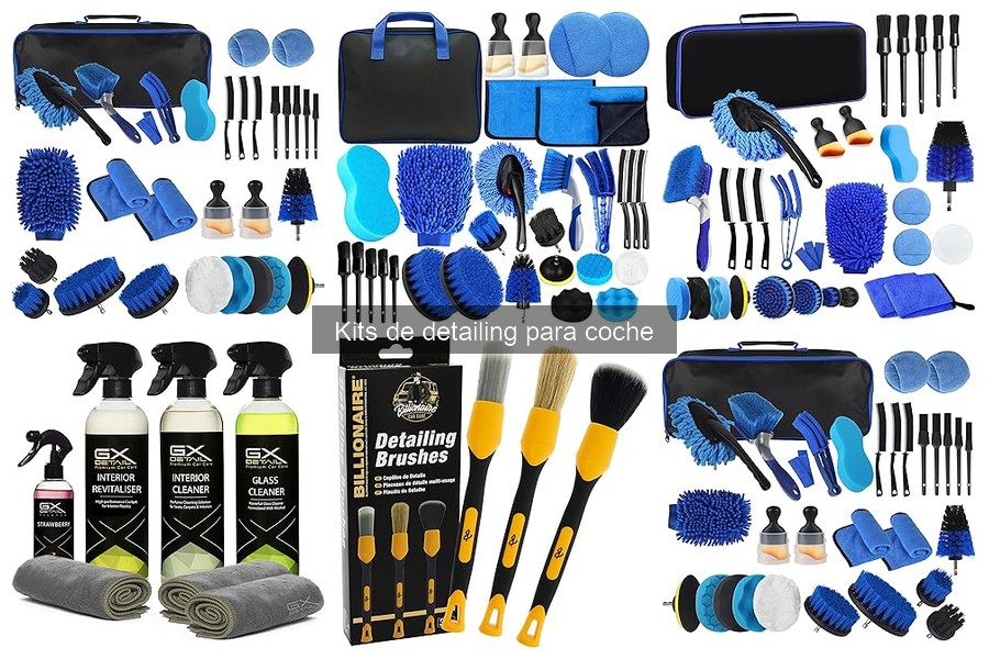 Kits de detailing recomendados para principiantes