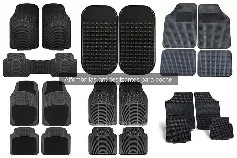 Mantenimiento de Alfombrillas Antideslizantes para Coche