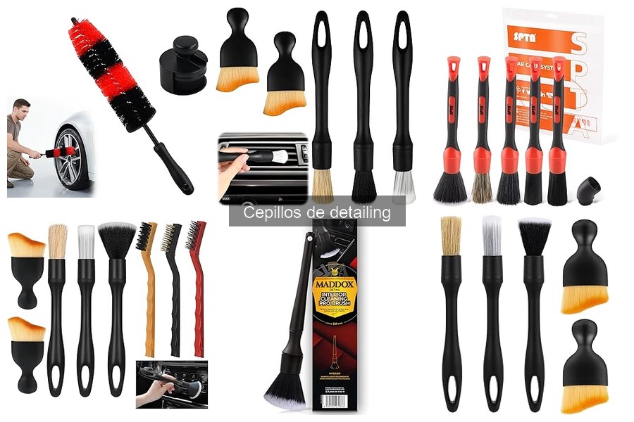Mantenimiento de cepillos de detailing: guía práctica