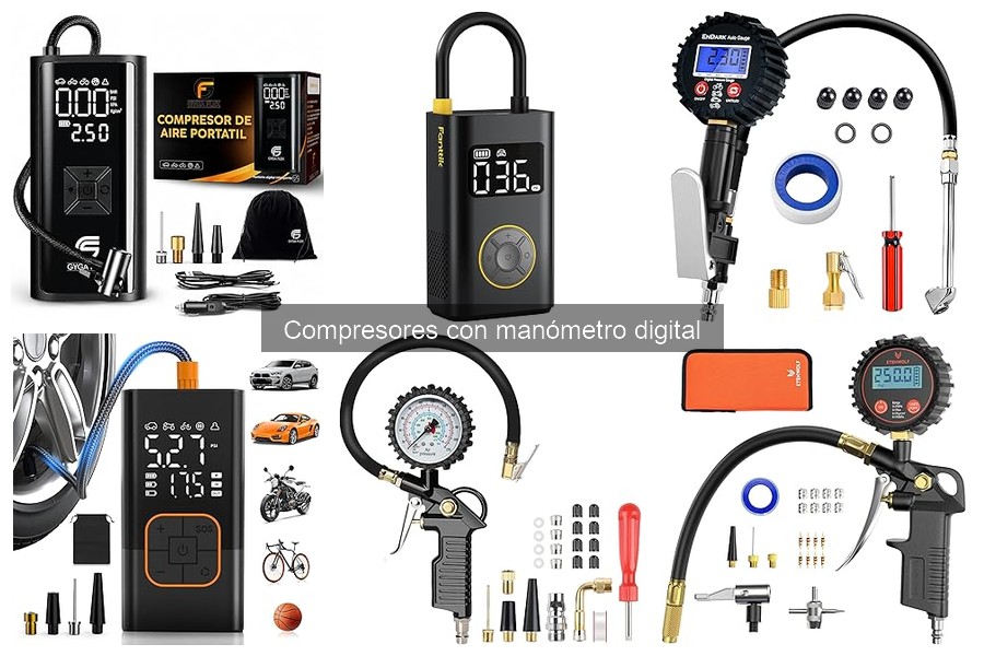 Mantenimiento de Compresores con Manómetro Digital: Guía Rápida