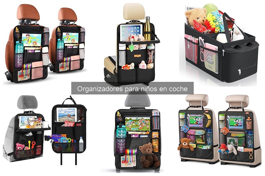 Mantenimiento de organizadores para niños en coche: Guía práctica