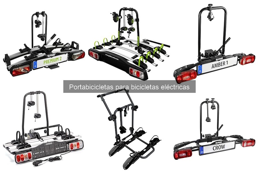 Mantenimiento de portabicicletas para bicicletas eléctricas