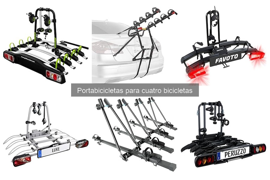 Mantenimiento de Portabicicletas para Cuatro Bicicletas