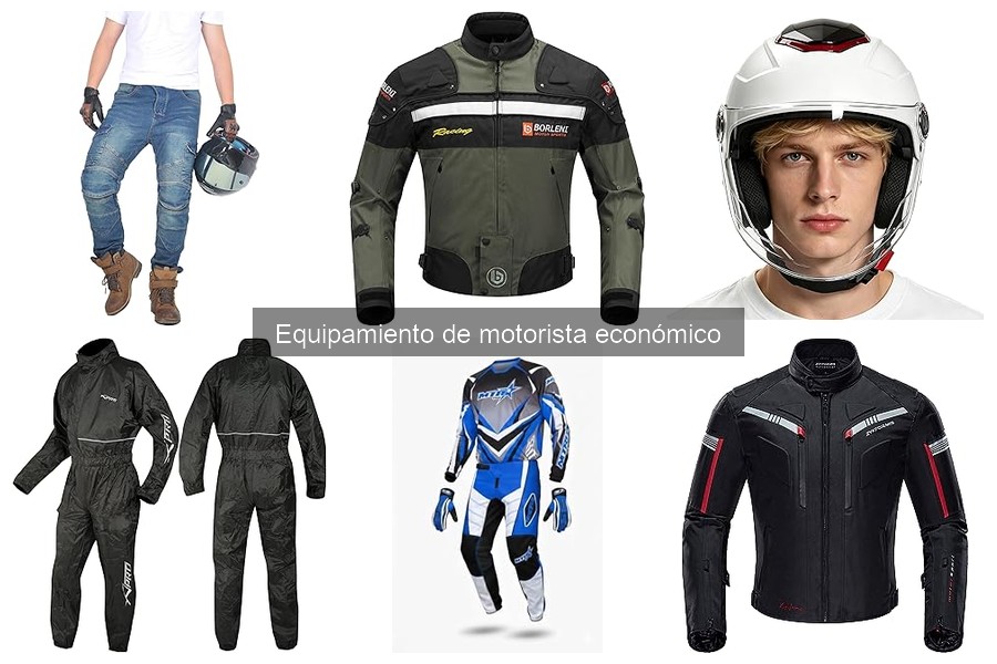 Mantenimiento para equipamiento de motorista económico
