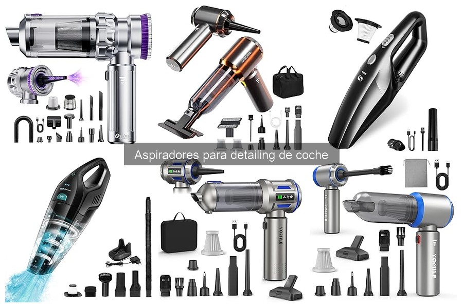 Mejor Aspirador para Detailing de Coche: Comparativa 2023