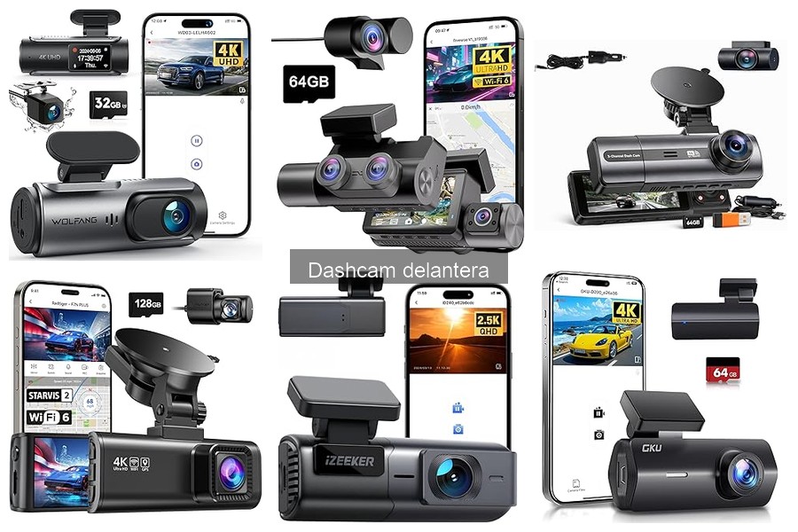 Mejor Dashcam Delantera para Viajes Largos: ¡Recomendadas!