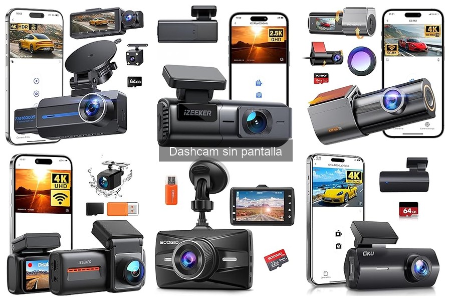 Mejora el uso de tu dashcam sin pantalla en viajes