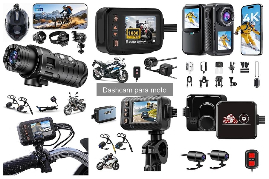 ** Mejora tu experiencia con accesorios para dashcams de moto