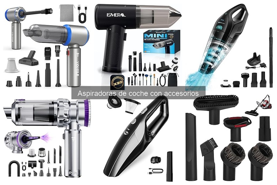 Mejores accesorios para aspiradoras de coche