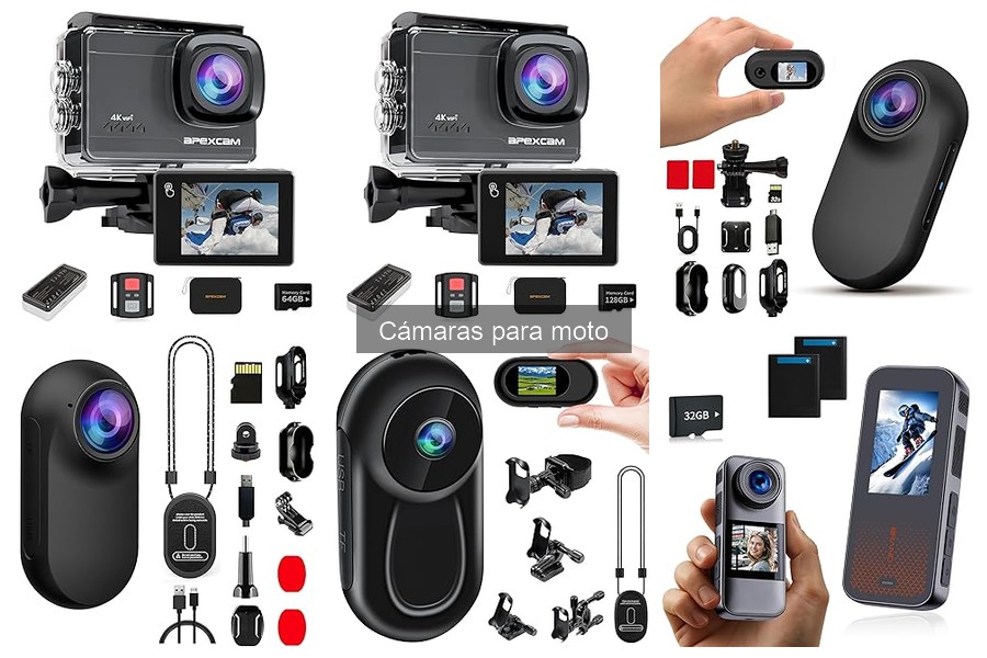Mejores accesorios para cámaras de moto en 2023