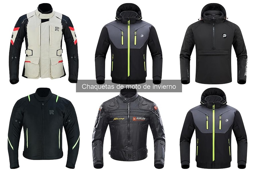 Mejores accesorios para chaquetas de moto de invierno