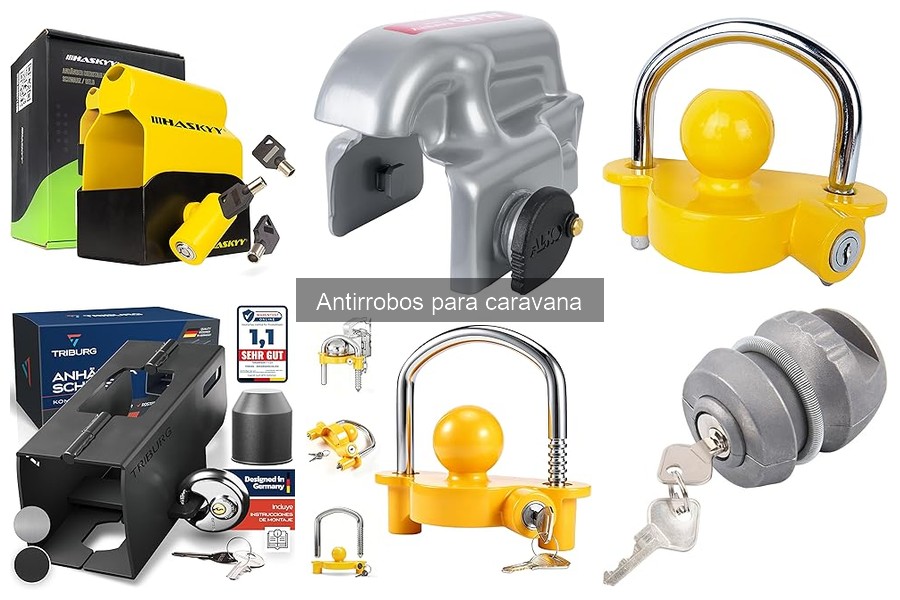 Mejores antirrobos para caravana en 2023: Comparativa