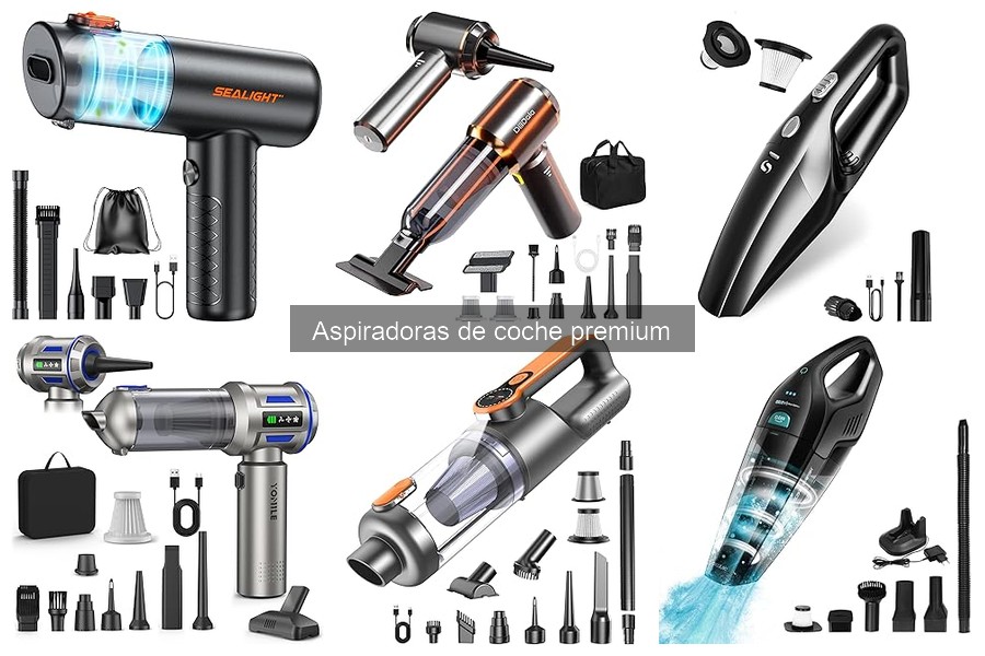 Mejores aspiradoras de coche premium para mascotas en 2023