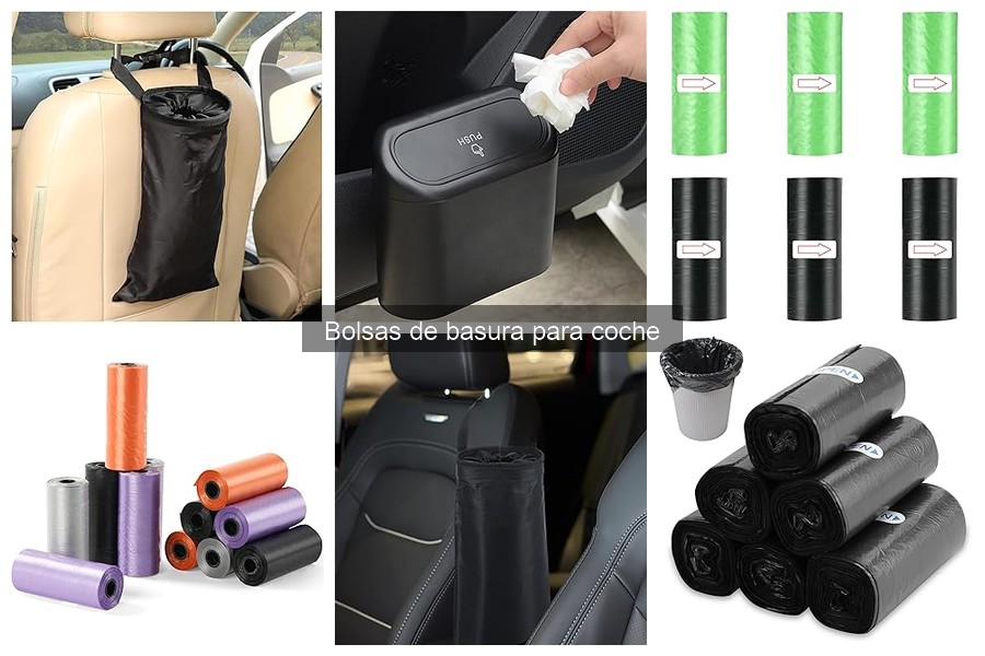 Mejores bolsas de basura para coches pequeños: guía práctica