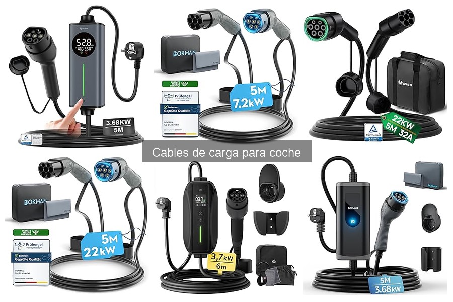 Mejores cables de carga para coche en 2023