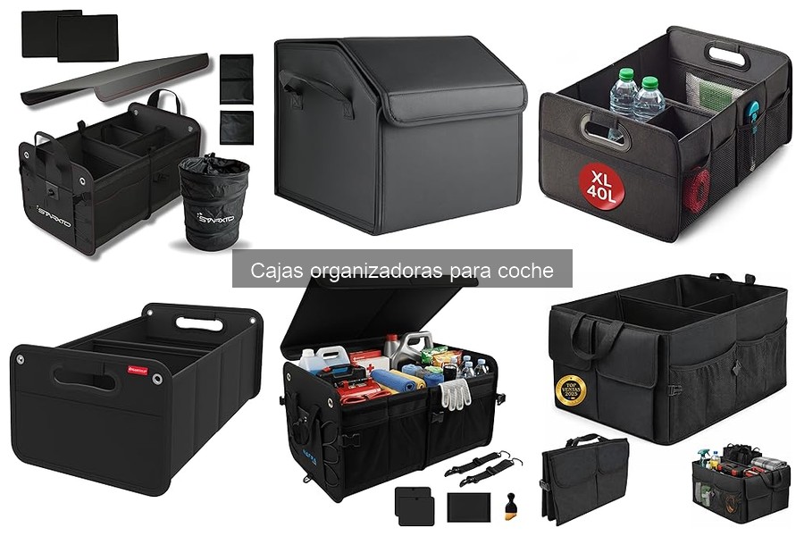 Mejores cajas organizadoras para coches familiares en 2023