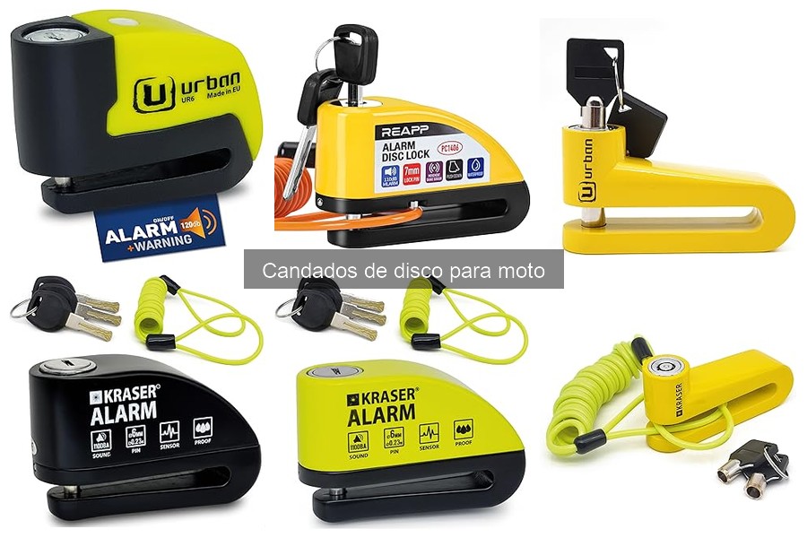Mejores candados de disco para motos en 2023
