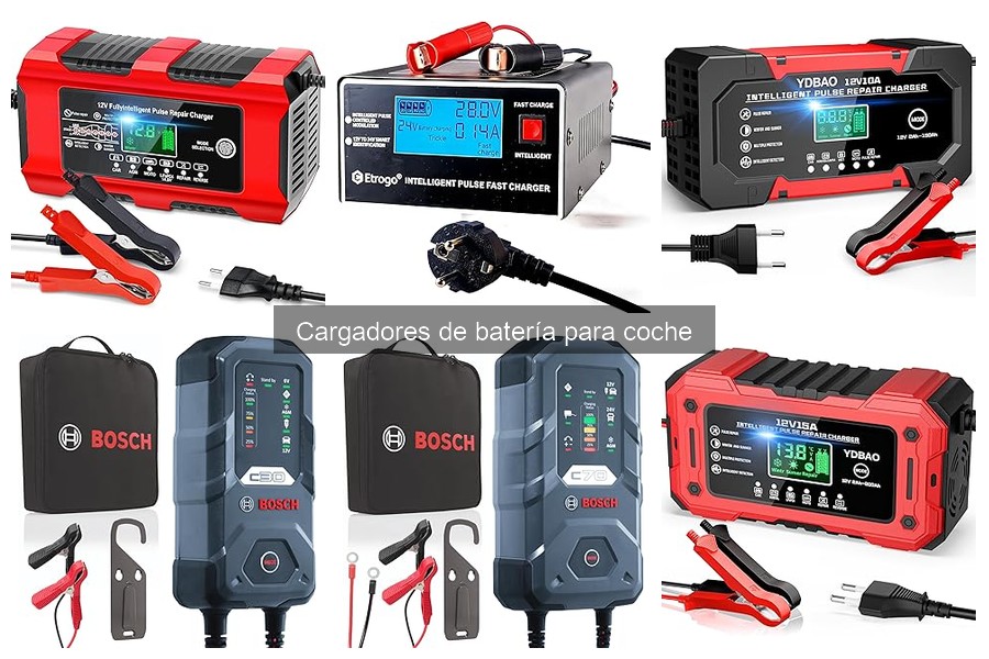 Mejores cargadores de batería para coches en 2023
