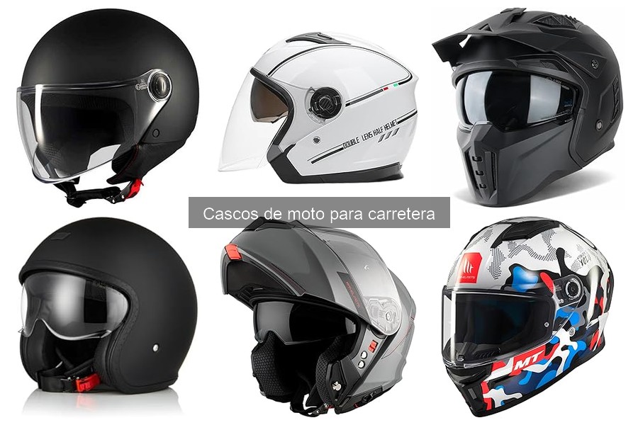 Mejores cascos de moto para carretera según usuarios