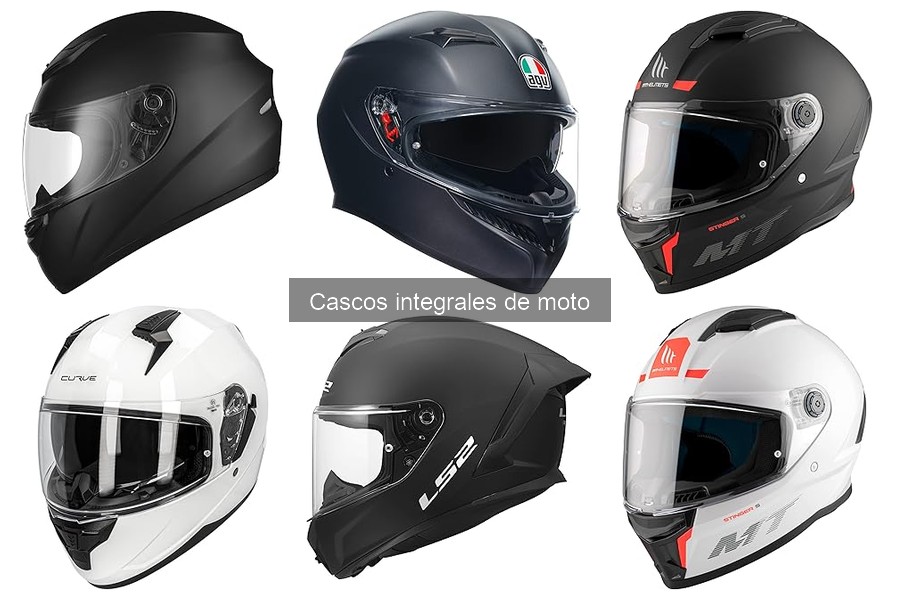 Mejores cascos integrales para principiantes en moto