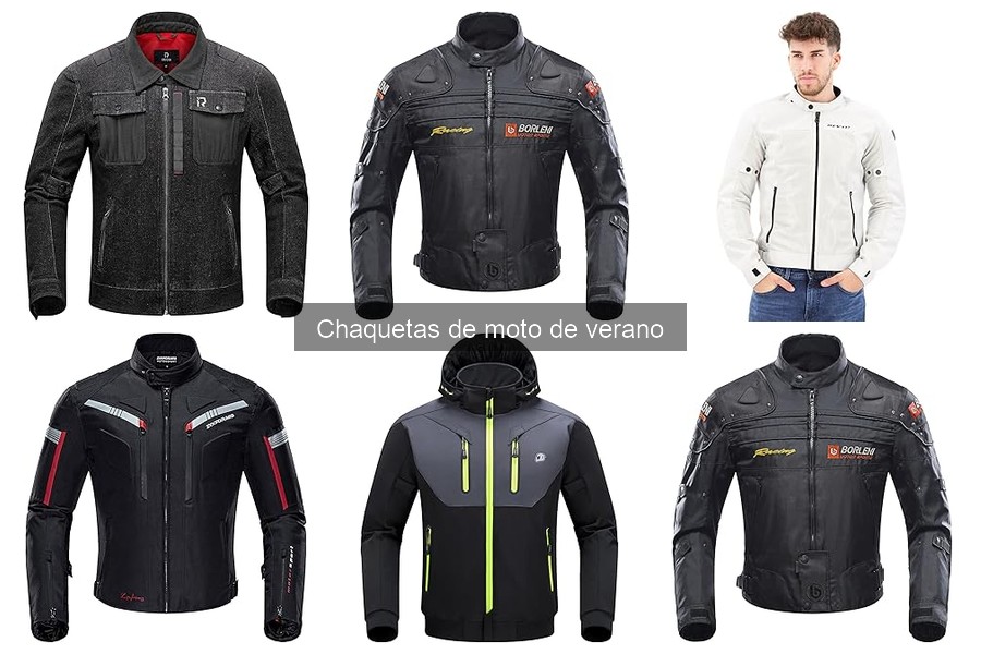 Mejores chaquetas de moto de verano para principiantes