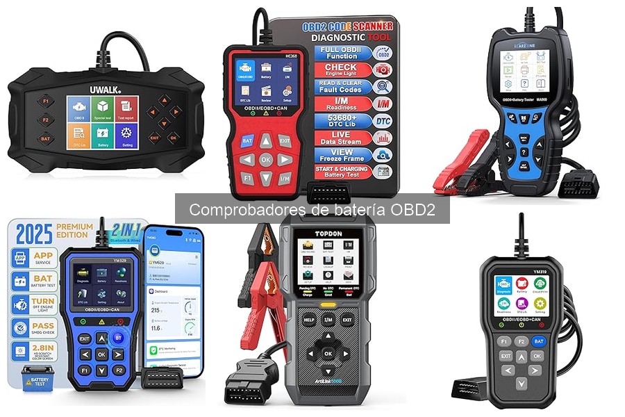 Mejores comprobadores de batería OBD2 para principiantes