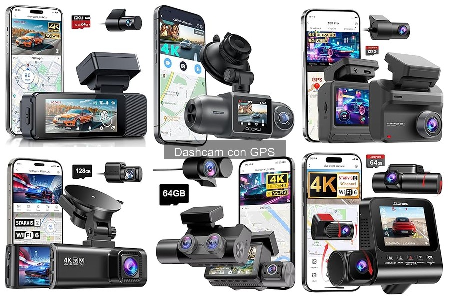 Mejores dashcams con GPS del mercado: comparativa 2023