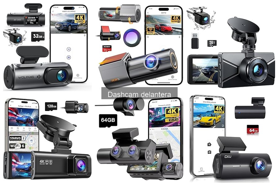 Mejores dashcams delanteras para principiantes en 2023