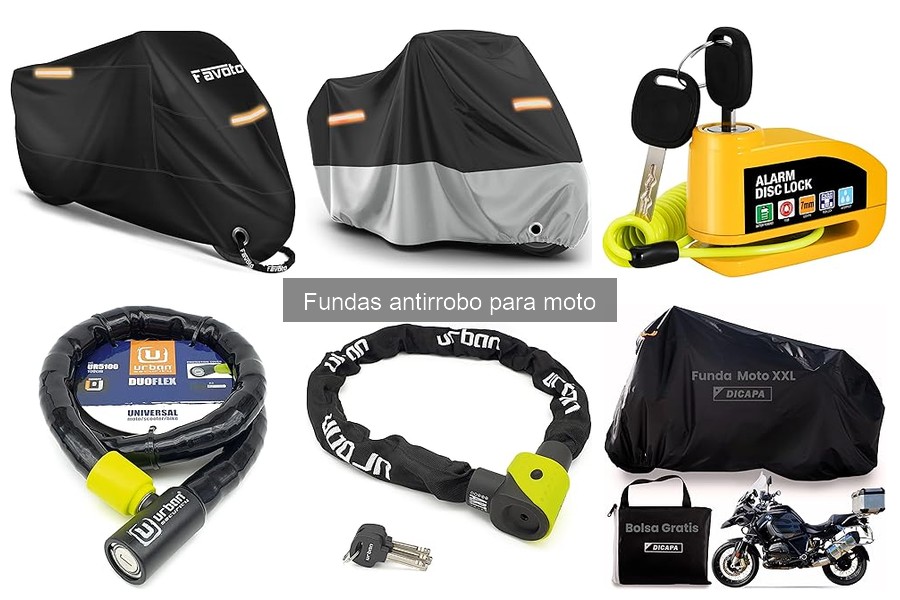 Mejores fundas antirrobo para moto en 2023 - Comparativa