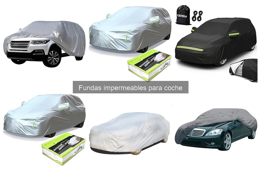 Mejores fundas impermeables para coches familiares 2023