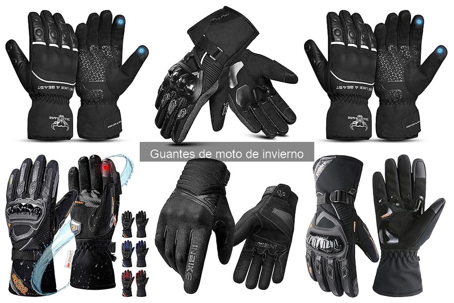 Mejores guantes de moto de invierno para climas extremos