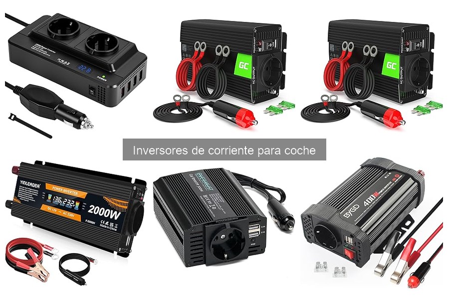 Mejores inversores de corriente para coches eléctricos 2023