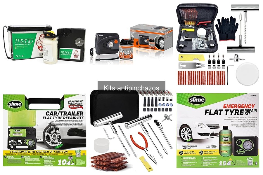 Mejores kits antipinchazos para coches en 2023 | Comparativa