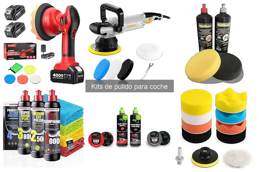 Mejores kits de pulido para coches: Opiniones y comparativa