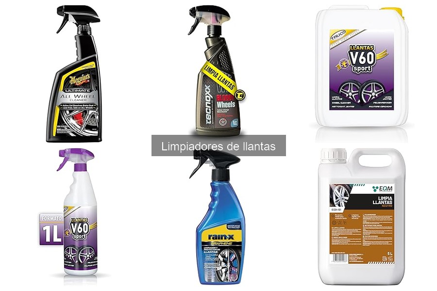 Mejores limpiadores de llantas de aleación: comparativa 2023